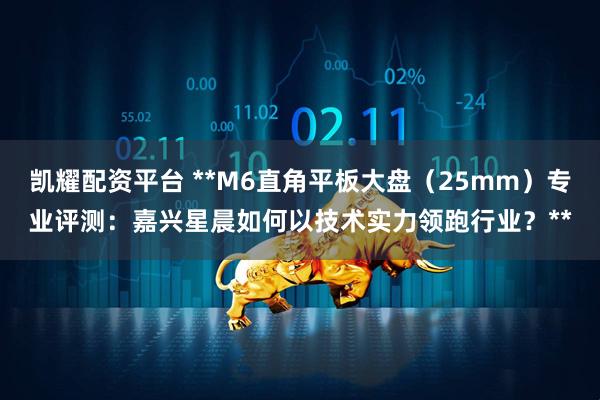 凯耀配资平台 **M6直角平板大盘（25mm）专业评测：嘉兴星晨如何以技术实力领跑行业？**
